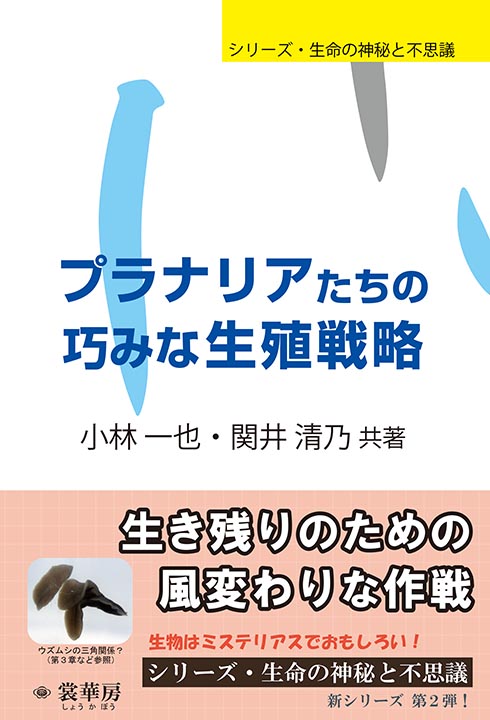 『プラナリアたちの巧みな生殖戦略』 カバー