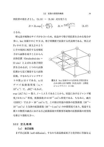 『結晶欠陥の物理』 内容見本