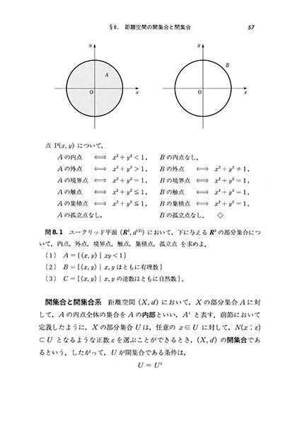 『位相入門』 内容見本
