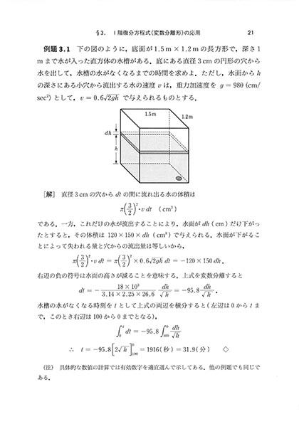 常微分方程式の数値解法