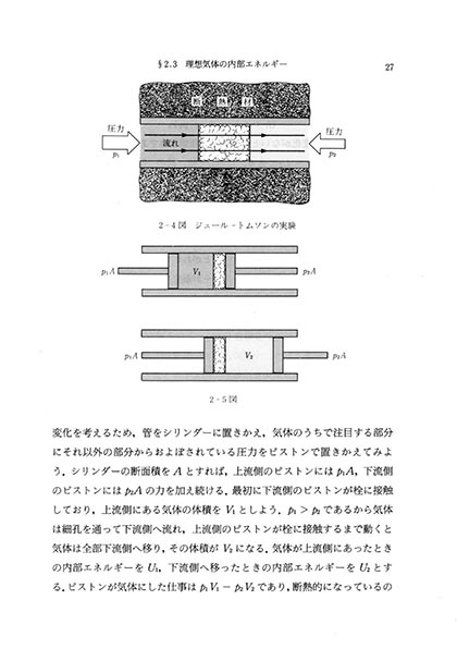 『熱力学』 内容見本