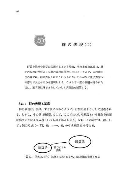 『物性物理/物性化学のための 群論入門』 内容見本