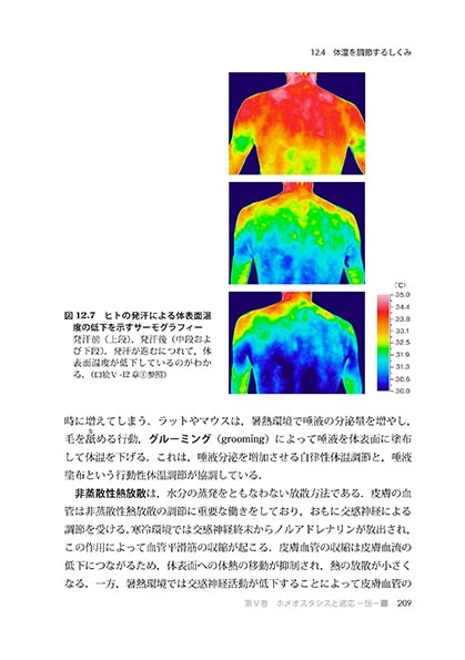 『ホメオスタシスと適応』 内容見本カラー