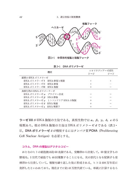 『ゲノムサイエンスのための 遺伝子科学入門』 内容見本